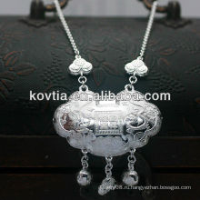 Роскошное ожерелье стерлингового серебра 925 для младенца